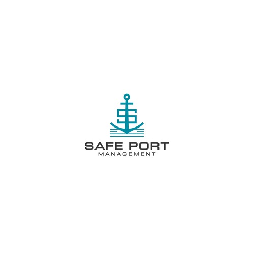 professional logo for SAFE PORT MANAGEMENT