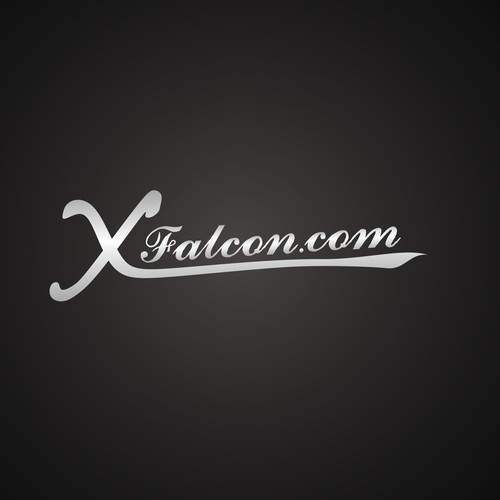 Create a modern sleek car sticker for enthusiasts of old Falcon cars