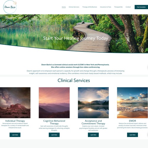 Website - Clinical Social Worker