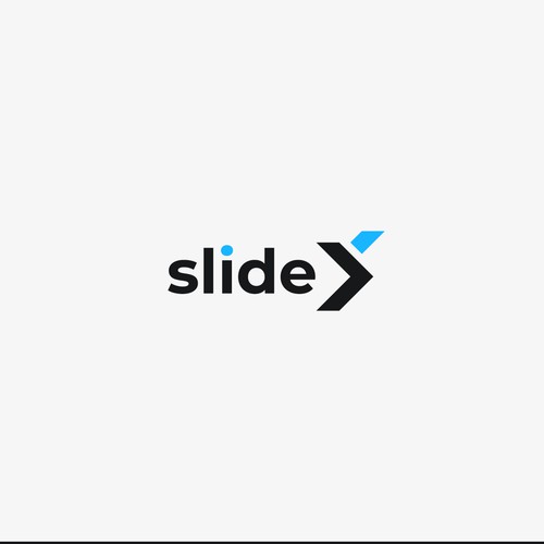 Simple logo concept for slide