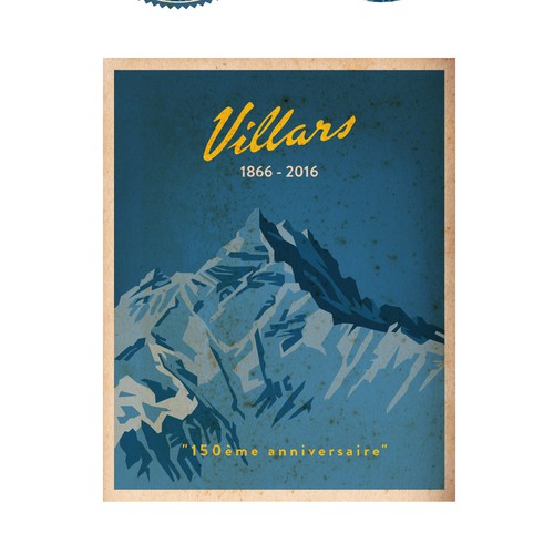 Create the new identity of Villars, Switzerland for it's 150 year anniversary
