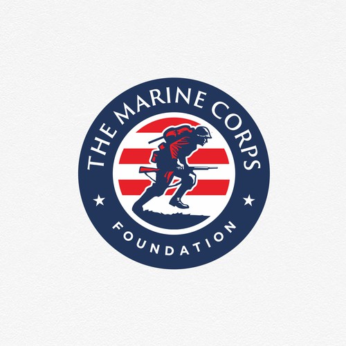Logo for a Marine Corps Foundation