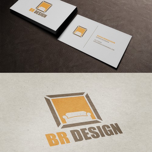 Interior designer looking for an out of the box, modern looking business cards.