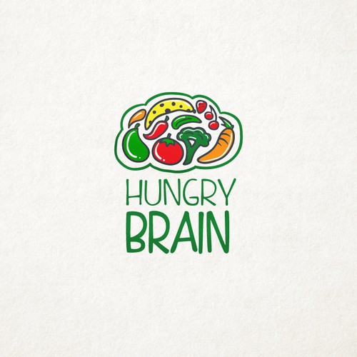 Logo concept for Hungry Brain