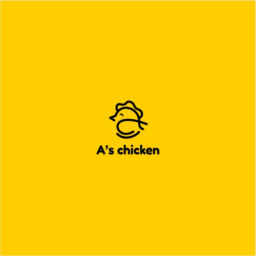 Simple logo for Food Company