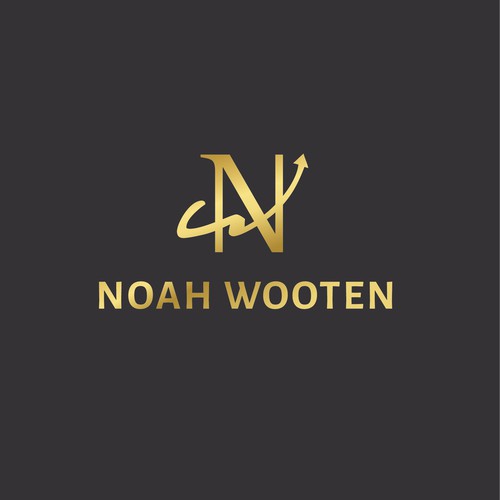 Noah Wooten, personal name logo design