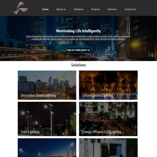 Rayon Lighting Home Page