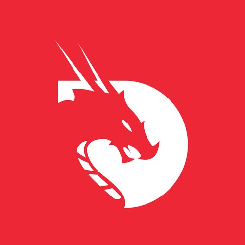 D for Dragon Logo 