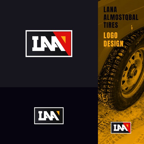 LANA letter mark logo