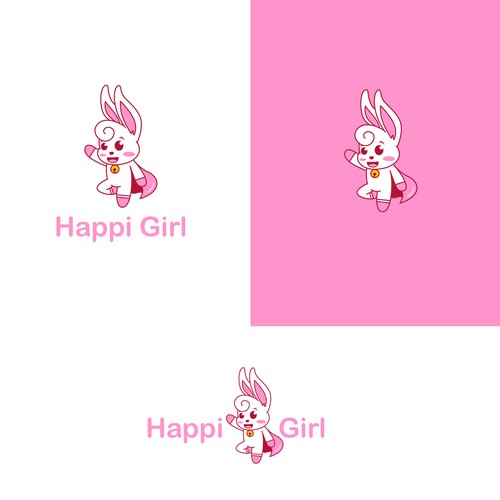 happi girl mascot