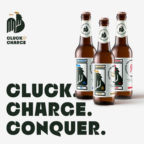 Label design for small craft beer brewery