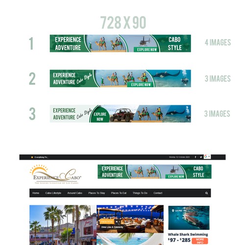 Tourism Banner Design