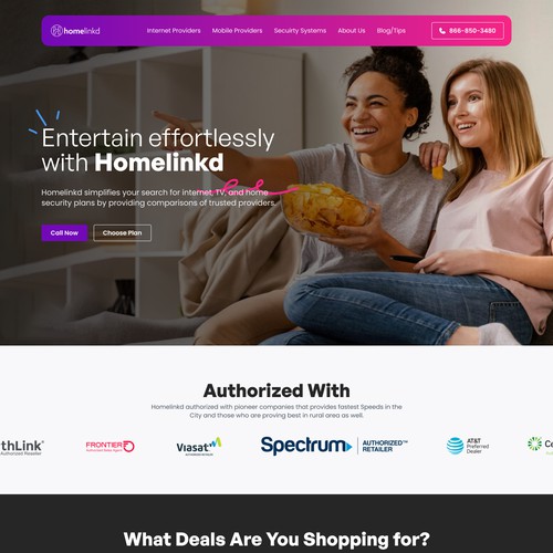 HomeLinkd Website Design