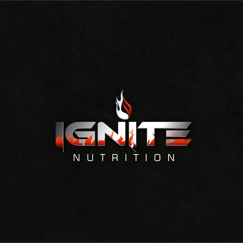 Modern concept for a nutrition supplement company