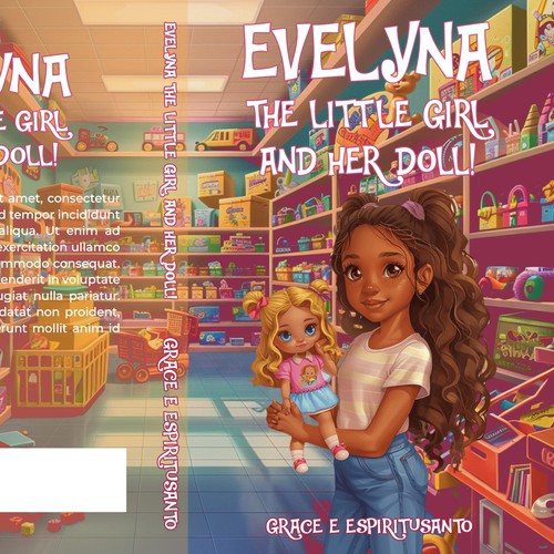 Evelyna, the little girl and her doll!