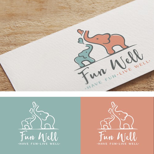 Fun, playful logo for a baby company