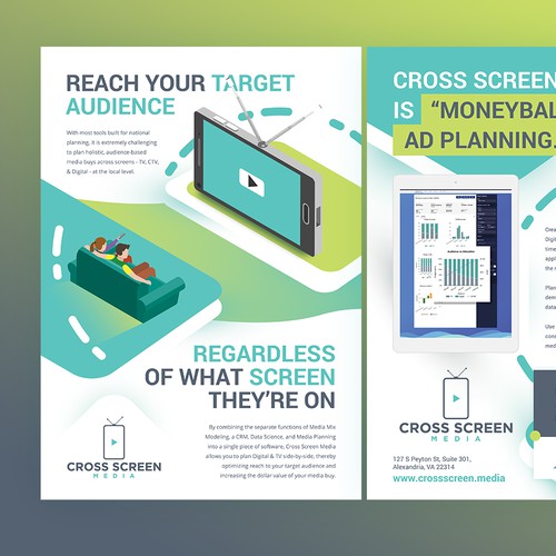 Tv Marketing Analytics Software Flyer