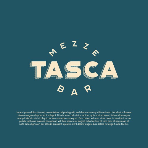 Tasca Mezze Bar Logo design