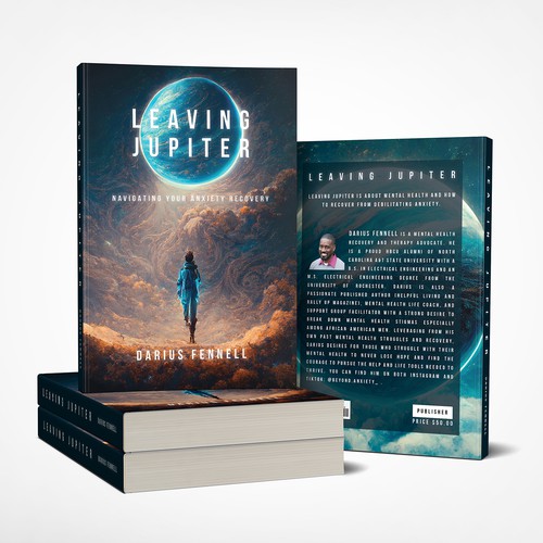 Book Cover Design 3 for Leaving Jupiter