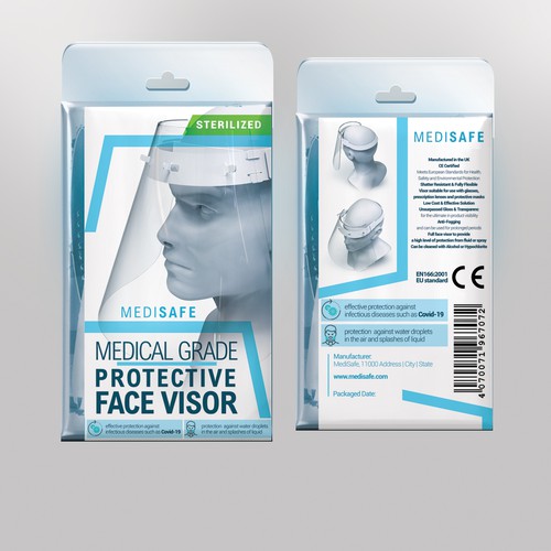 Medical Packaging Required - PPE Face Visor