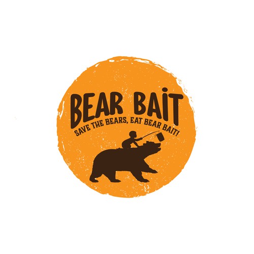 Bear Bait logo design