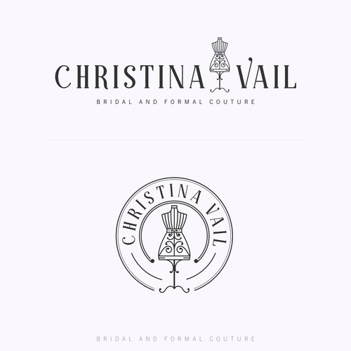 Logo concept for Christina Vail