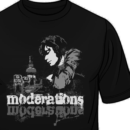 t-shirt design for Moderations 