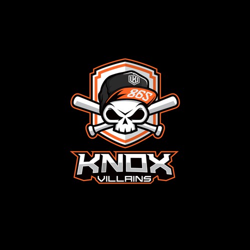 Bold logo concept for KNOX Villains