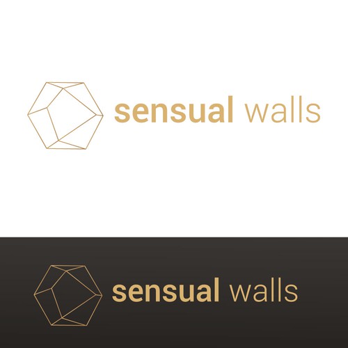 An elegant logo for an home decor business