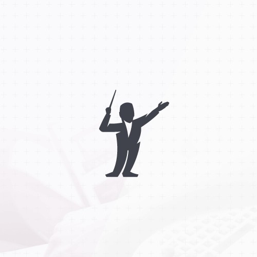 Minimalistic character logo 