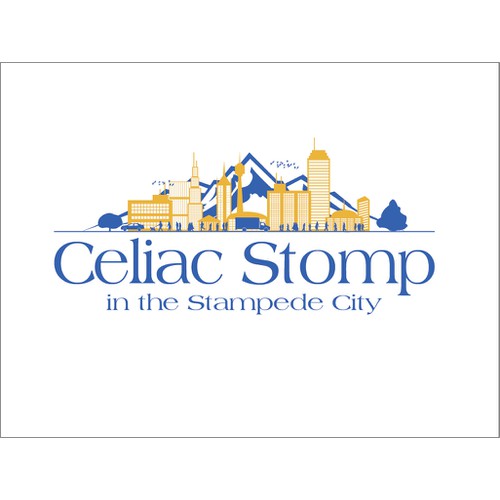 Celiac Stomp in the Stampede City needs a new logo