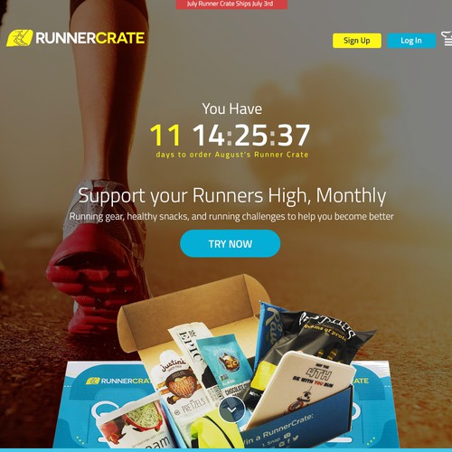 Design Concept for RunnerCrate