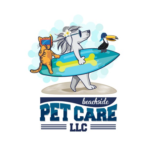 Logo Beachside Pet Care, LLC