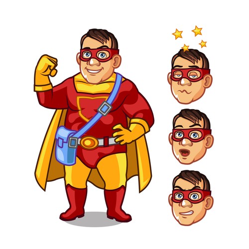 Chubby Superhero