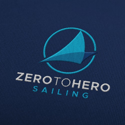 Zero to Hero logo concept