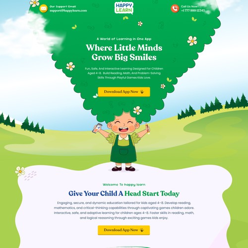 Happy Learn - Children’s Learning Platform