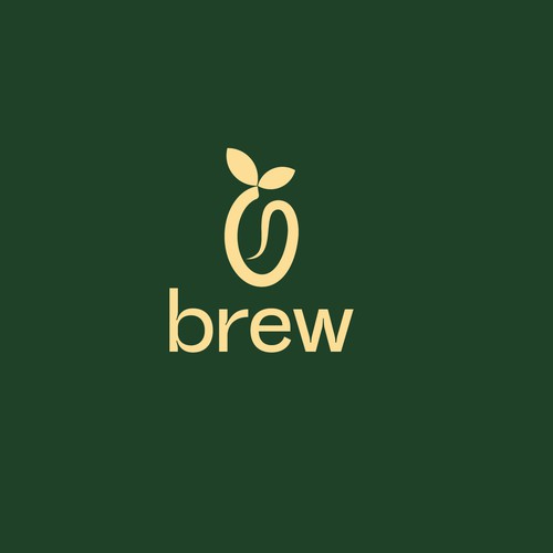 B letter logo for cafe