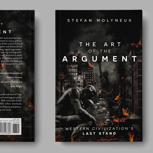 Cover design for book "The Art of the argument"