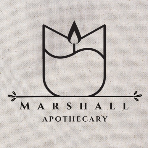 Logo concept for marshall apothecary