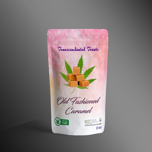 Cannabis Caramel Pouch Package