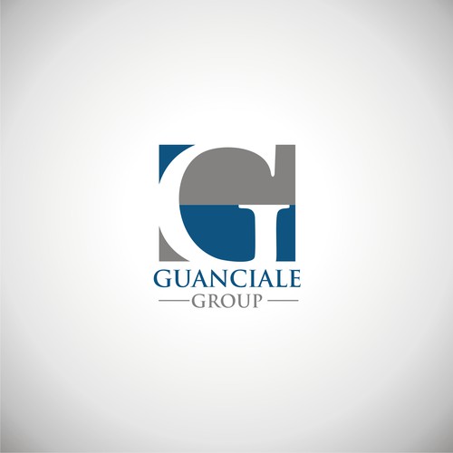 Sleek,commanding, ESTABLISHED real estate logo for Guanciale Group