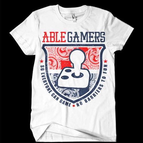 Design T-shirts for High-profile gaming charity.