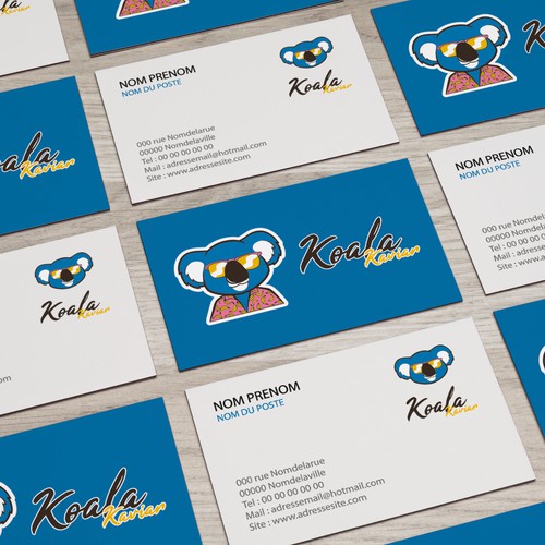 LOGO & CARTES DE VISITE KOALA KAVIAR
