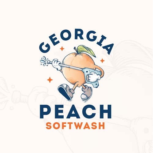 Peach Softwash: Vintage Retro Charm