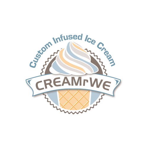 Logo for Ice cream company