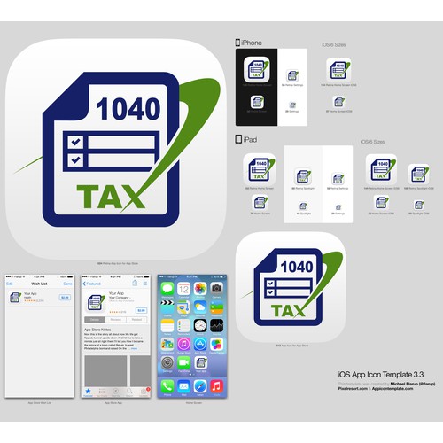 App Icon Needed for Mobile Tax Application