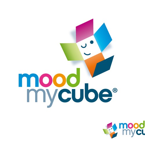 Create the next logo for 'mood my cube'