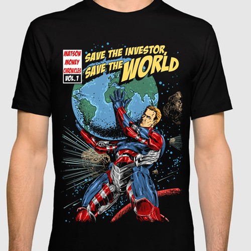 Comic style tshirt