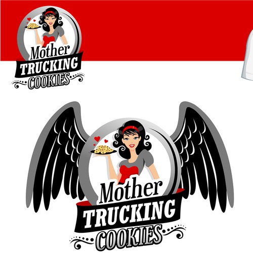 create a logo for Mother Trucking Cookies