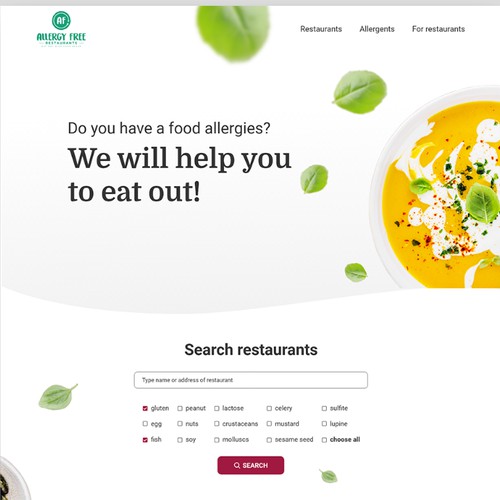 Web-site for people with food allergies